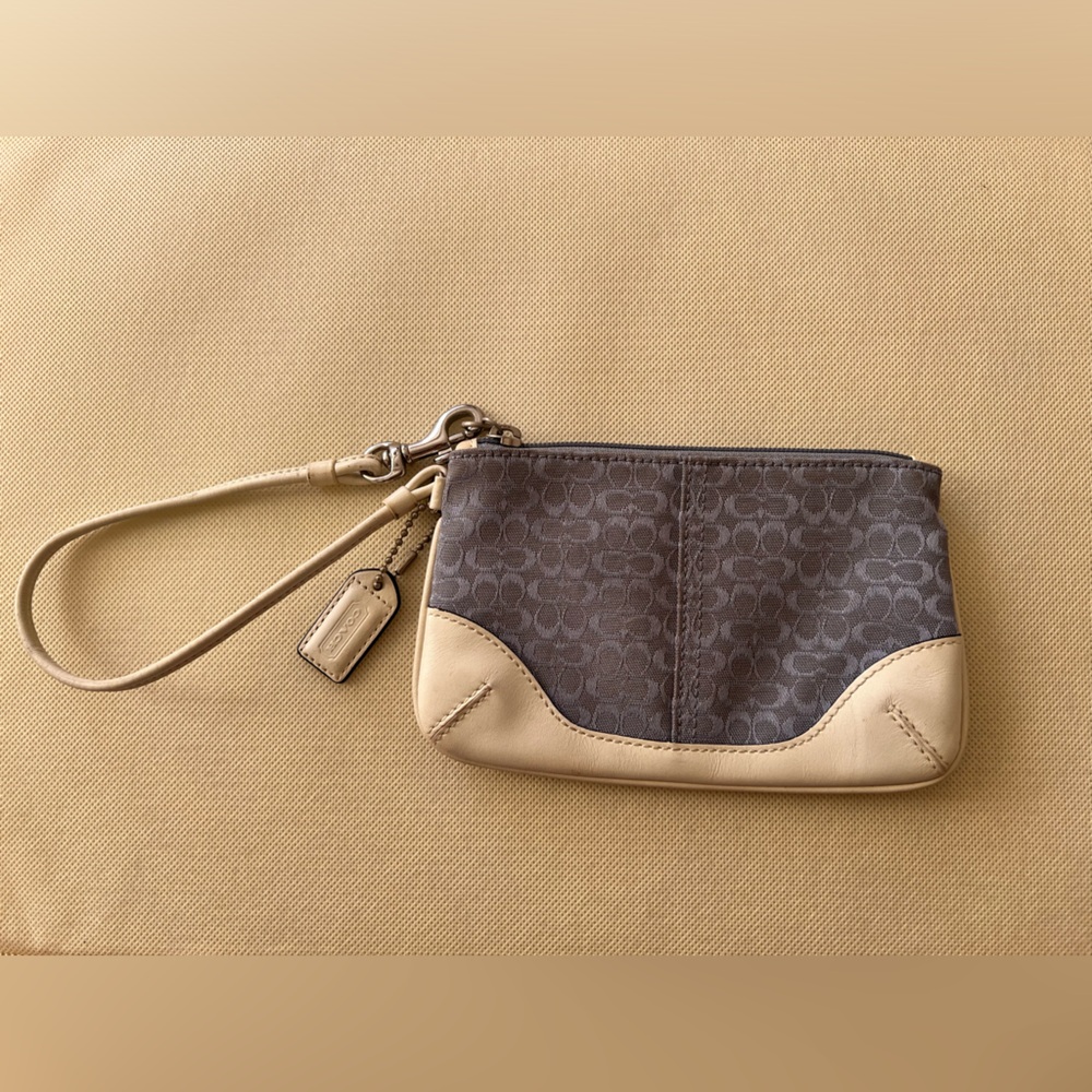 Coach small wristlet